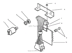 PC BOARD AN WIRE HARNESS