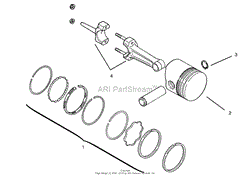 PISTON AND RINGS