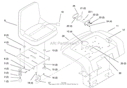 FENDER, SEAT