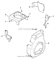 BLOWER HOUSING &amp; BAFFLES