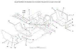 FOOTRESTS &amp; HOODSTAND SIDE COVERS