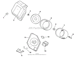 AIR INTAKE/FILTRATION (MODEL 73449 ONLY)