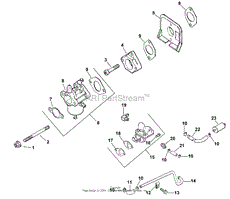 CARBURETOR &amp; FUEL PUMP (MODEL 73429 ONLY)