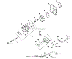 CARBURETOR &amp; FUEL PUMP (MODEL 73449 ONLY)