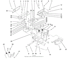 HOODSTAND, CONSOLE ASSEMBLY