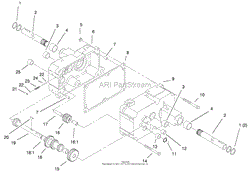 TRANSMISSION 8-SPEED 4 PINION (MODEL 73429 ONLY)