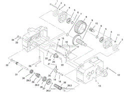 TRANSMISSION 8-SPEED 8 PINION (MODEL 73449 ON(2)