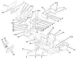 HOODSTAND AND CONSOLE ASSEMBLY