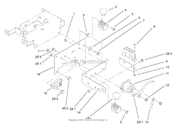 HOODSTAND ELECTRICAL MOUNTING ASSEMBLY