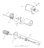 STARTER ASSEMBLY KOHLER CH15S-44533