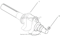 GROUP 1-CRANKSHAFT (MODEL 73471 ONLY)