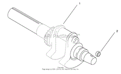 GROUP 1-CRANKSHAFT (MODEL 73542 &amp; 73570)