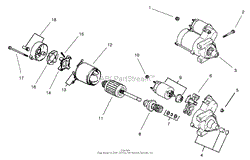 GROUP 7-STARTING SYSTEM (MODEL 73471 ONLY)