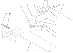 PARKING BRAKE LOWER ASSEMBLY