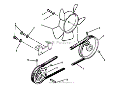 DRIVE BELT AND PULLEYS