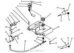 THROTTLE, CHOKE AND FUEL CONTROLS