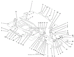 BUMPER &amp; HOOD SUPPORT ASSEMBLY