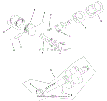 PISTON &amp; CRANKSHAFT ASSEMBLY