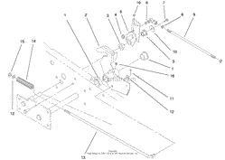 LOWER PARKING BRAKE ASSEMBLY