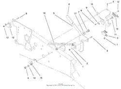 UPPER PARKING BRAKE ASSEMBLY