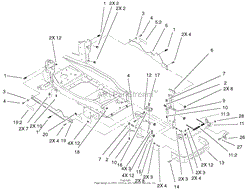 BUMPER &amp; HOOD SUPPORT