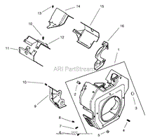 GROUP 6-BLOWER HOUSING &amp; BAFFLES