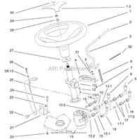 POWER STEERING &amp; TILT ASSEMBLY