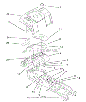 FENDER &amp; FUEL SYSTEM ASSEMBLY