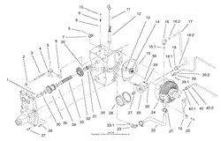 HYDRO TRANS AXLE ASSEMBLY