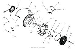 IGNITION / ELECTRICAL ASSEMBLY KOHLER CH22S-66545