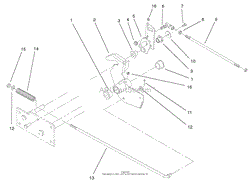 PARKING BRAKE LOWER ASSEMBLY