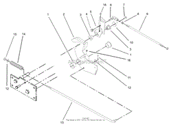 PARKING BRAKE LOWER ASSEMBLY