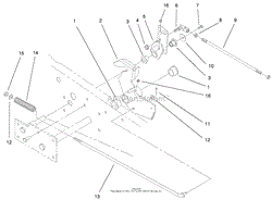 LOWER PARKING BRAKE ASSEMBLY