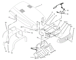 HOOD &amp; HEADLIGHT ASSEMBLY