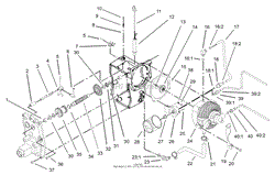 HYDRO TRANS AXLE ASSEMBLY