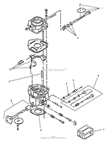 CARBURETOR COMPONENTS ASSEMBLY