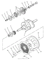 CRANKSHAFT, CAMSHAFT &amp; FLYWHEEL ASSEMBLY