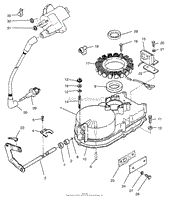 GEARCASE &amp; IGNITION ASSEMBLY