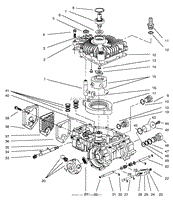 TRANSMISSION ASSEMBLY EATON MODEL 781-016(2)