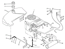 ENGINE &amp; FUEL SYSTEM ASSEMBLY