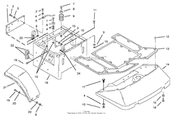 FENDERS &amp; FLOOR PAN ASSEMBLY