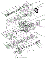 TRANSMISSION ASSEMBLY EATON MODEL 781-016