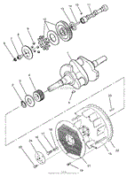 CRANKSHAFT, CAMSHAFT &amp; FLYWHEEL ASSEMBLY