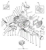 ENGINE CYLINDER BLOCK ASSEMBLY