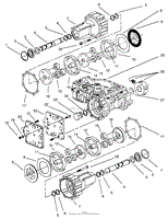 TRANSMISSION ASSEMBLY EATON MODEL 781-016