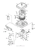 AIR CLEANER AND CARBURETOR