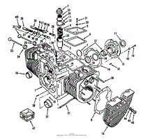 ENGINE CYLINDER BLOCK P224 G SPEC. E