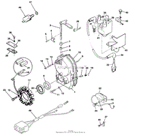 GEARCASE AND IGNITION CONTROLS