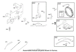 GOVERNOR ASSEMBLY BRIGGS AND STRATTON 280H07-0166-E1