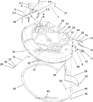 DEFLECTOR AND BAFFLE ASSEMBLY